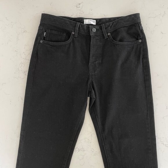 Selected/Homme 172 Slim Tapered Toby 5 Pocket Denim Jeans Black Sz 33Wx32L - Picture 4 of 14